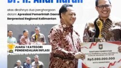 Samarinda Raih Predikat Terbaik Pengendalian Inflasi, Tantangan Pembuktian di Lapangan Menguat